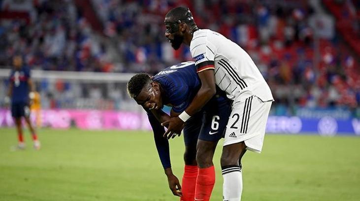 Rüdiger, Pogba'yı ısırdı! Akıllara Luis Suarez geldi...