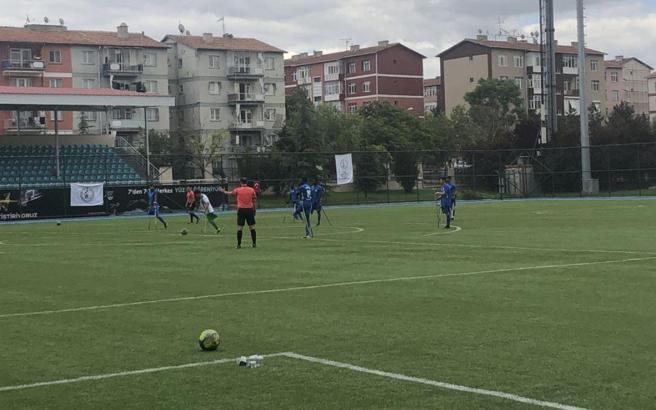 Ampute Futbol Süper Ligi'nde 6. gün maçları oynandı