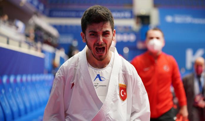 Milli karateciler Dilara Bozan ile Eray Şamdan olimpiyat kotası aldı