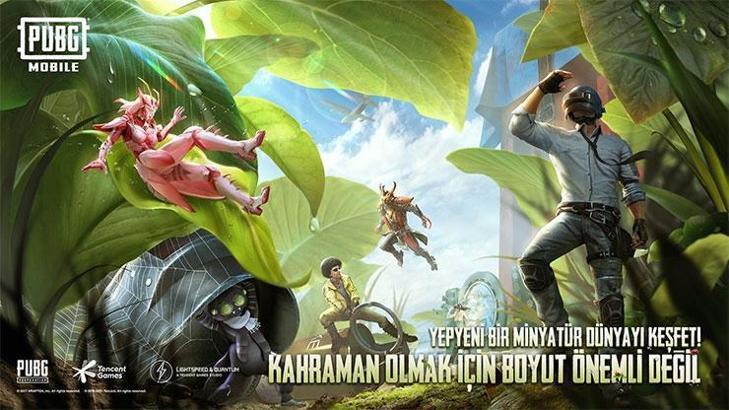 PUBG MOBILE'a böcek modu geldi