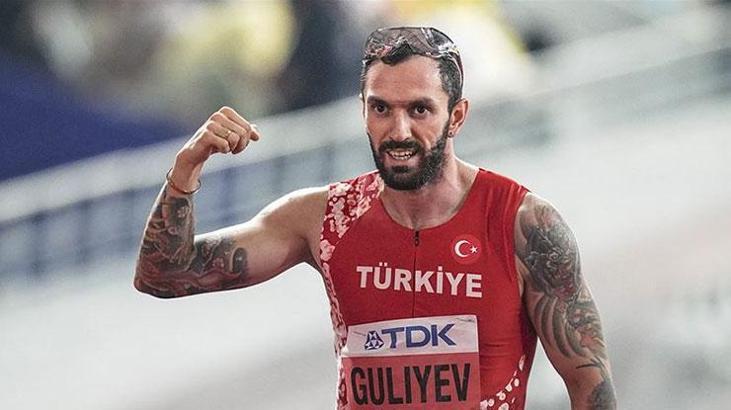 Ramil Guliyev, 100 metre yarışını 2. sırada tamamladı