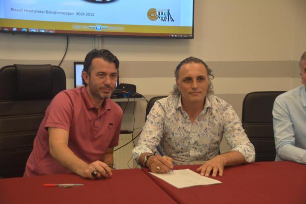 Bandırmaspor, Mustafa Gürsel ile sözleşme imzaladı