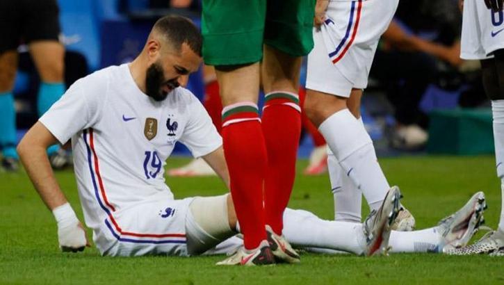 Fransa'ya kötü haber! Benzema maçı tamamlayamadı