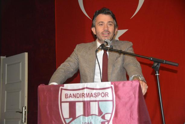 Bandırmaspor'da Onur Göçmez tekrar başkan seçildi