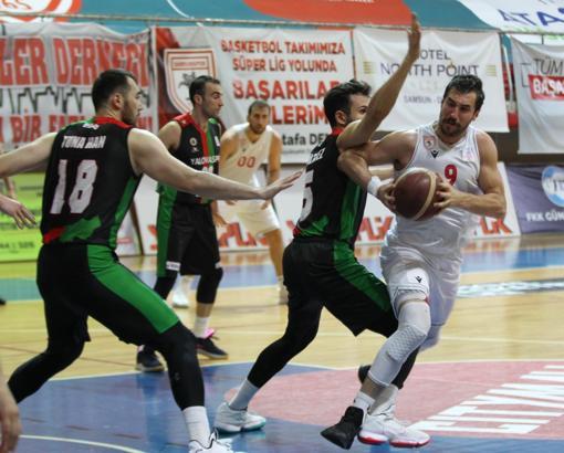 Samsunspor - Semt77 Yalovaspor maç sonucu: 79-75
