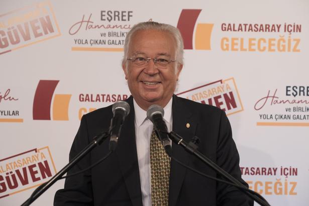 Galatasaray haberi... Eşref Hamamcıoğlu: Biz ne hayal satarız ne de kulübü sattırırız