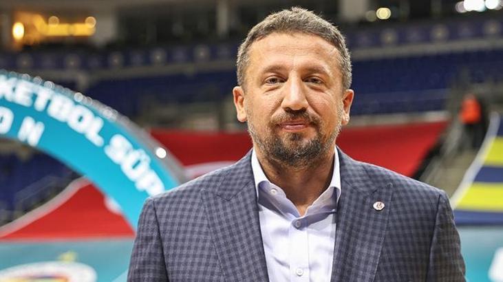 TBF Başkanı Hidayet Türkoğlu, Anadolu Efes'i kutladı