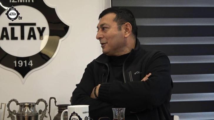 Altay'da Ahmet Taşpınar'dan yönetime tam destek