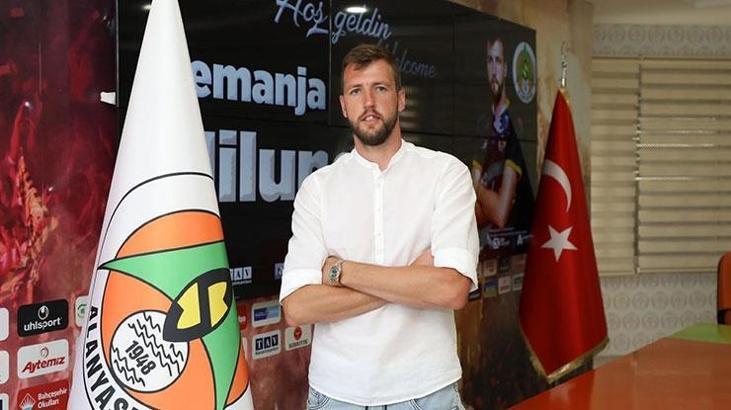 Alanyaspor'da Steven Caulker'un boşluğunu Nemanja Milunovic dolduracak