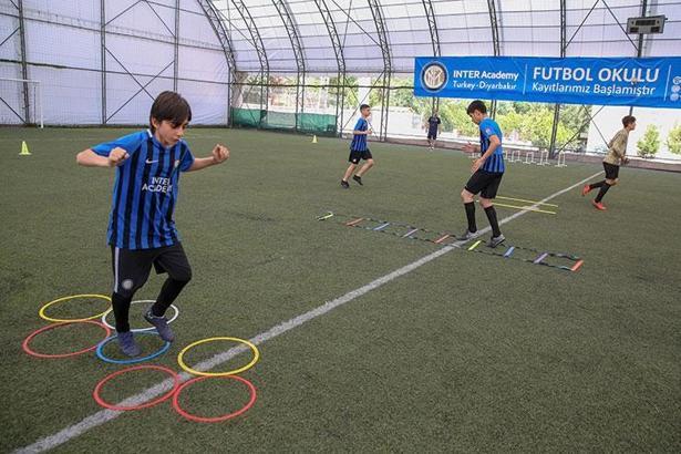Inter Akademi Türkiye ile Diyarbakırlı çocuklar futbolda hayallerine ulaşacak