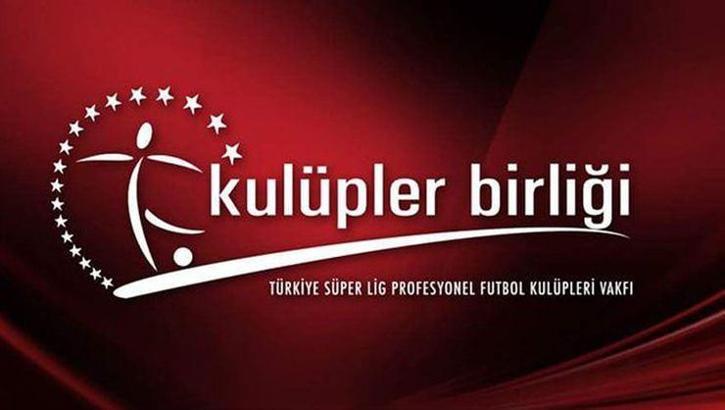 Kulüpler Birliği'nden açıklama: Yabancı kuralını şaşkınlıkla karşılıyoruz