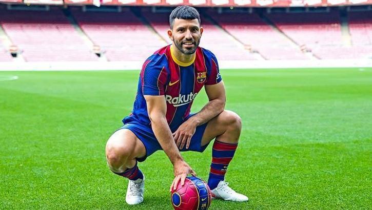 Barcelona'ya transfer olan Sergio Agüero, koronavirüse yakalandı