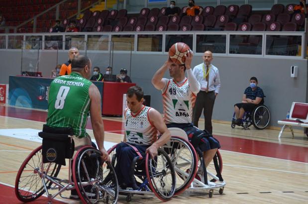 Tekerlekli Sandalye Basketbol Süper Ligi'nde 3. etap müsabakaları başladı