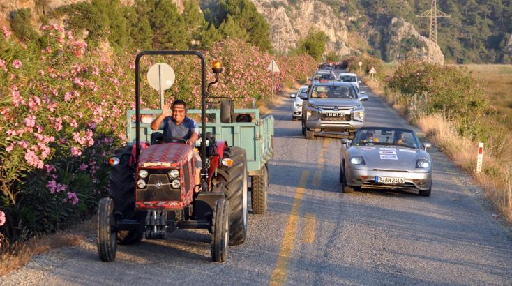 Europa-Orient/Doğu-Batı Dostluk ve Barış Rallisi'nin son durağı Muğla