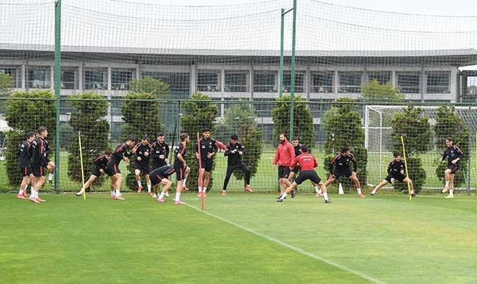 Ümit Milli Futbol Takımı, Ukrayna maçının hazırlıklarını sürdürdü