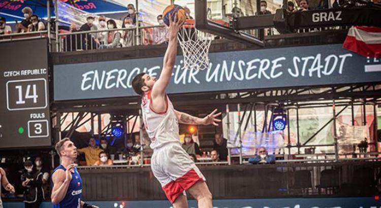Milli Takım, 3x3 basketbolda ilk galibiyetini Çekya karşısında aldı