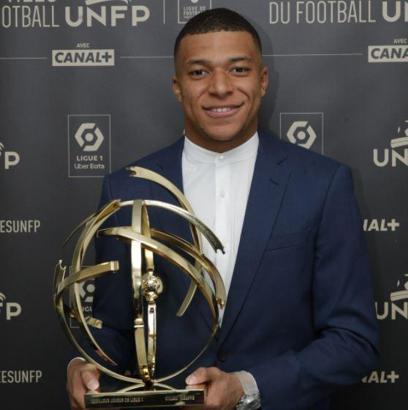 Mbappe Fransa'da yılın futbolcusu