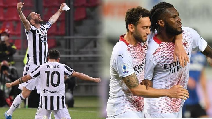 Milan ve Juventus Şampiyonlar Ligi'nde