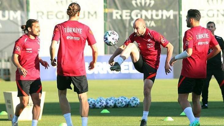 A Milli Takım'ın Euro 2020 hazırlıkları sürüyor
