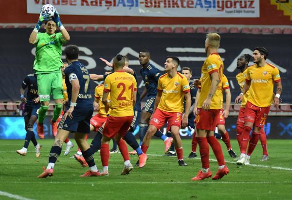 Kayserispor, ligin en az gol atan takımı oldu