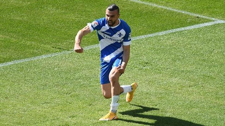 Serdar Dursun Darmstad - Heidenheim maçına damga vurdu