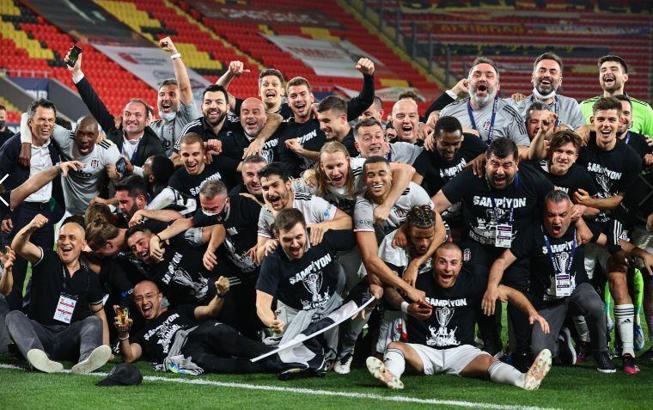 TFF'den şampiyon Beşiktaş'a tebrik mesajı