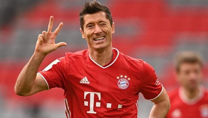 Lewandowski Bundesliga rekoruna ortak oldu! 40 gol...