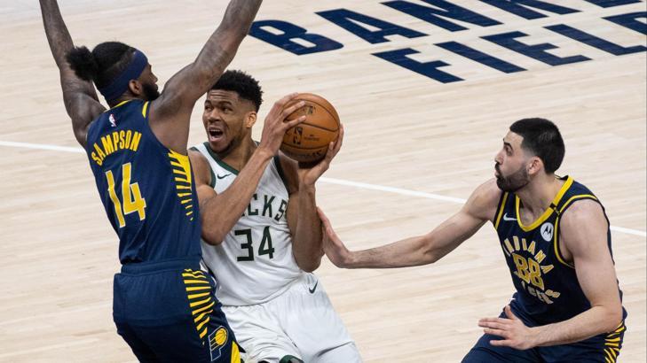 NBA'de Milwaukee Bucks, Antetokounmpo'nun 40 sayısıyla kazandı