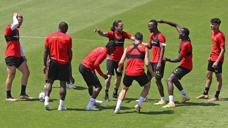 Göztepe, Beşiktaş maçının hazırlıklarına başladı