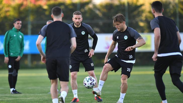 Konyaspor, Antalyaspor maçının hazırlıklarına başladı