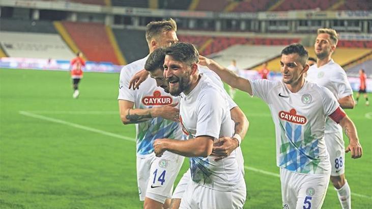 9 gollü maçta kazanan Çaykur Rizespor