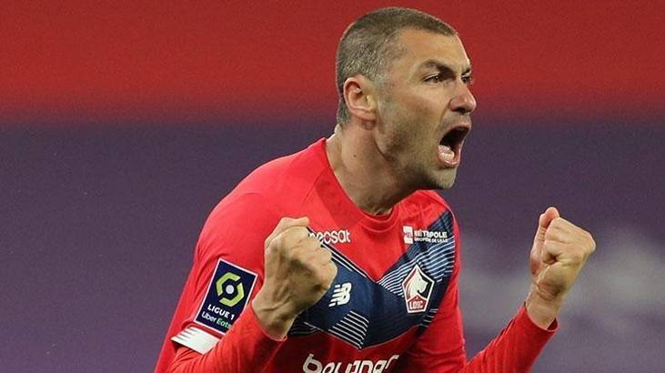 Burak Yılmaz'ın Lyon'a frikiği en güzel gol seçildi