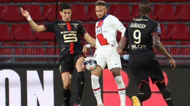 ÖZET | Rennes - PSG maç sonucu: 1-1 | Lille en az 4 puan alırsa şampiyon...