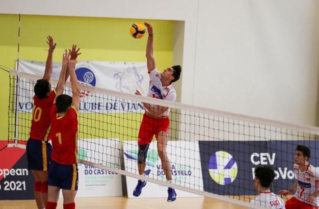 U17 Milli Takımı, İspanya'ya set vermedi!