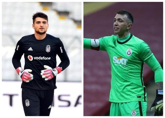 Galatasaray-Beşiktaş derbisinde kaleciler ön planda