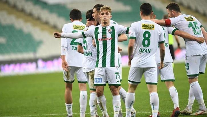 Bursaspor iç sahada geçen sezonun uzağında kaldı