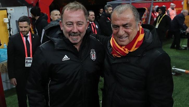 Derbi öncesi dikkat çeken detay! Sergen Yalçın ve Fatih Terim...