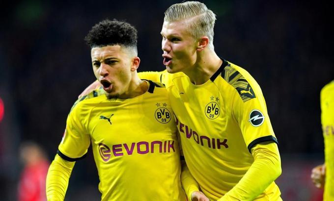 Manchester United'dan Haaland ve Sancho için tam 176 milyon Pound