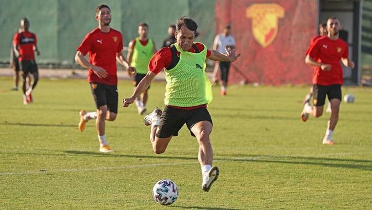 Göztepe, Alanyaspor maçının hazırlıklarını sürdürdü