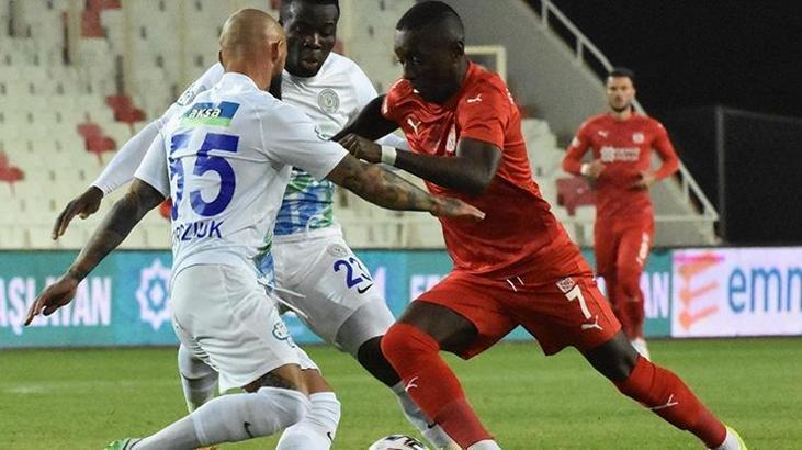 Sivasspor - Ç. Rizespor maç sonucu: 0 - 2