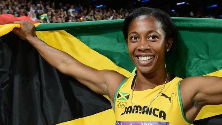 100 metre Fraser-Pryce'ın