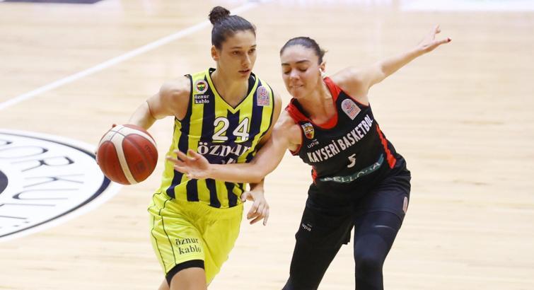 Fenerbahçe Öznur Kablo-Bellona Kayseri Basketbol maç sonucu: 91-69