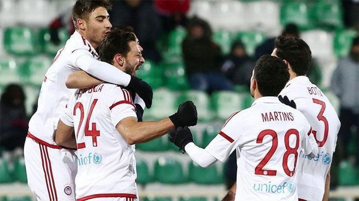 Olympiakos'tan üst üste 5. galibiyet
