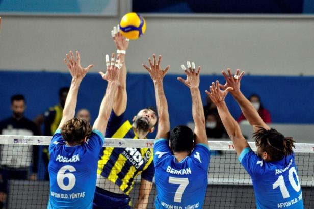 Afyon Belediye Yüntaş - Fenerbahçe HDI Sigorta maç sonucu: 1-3