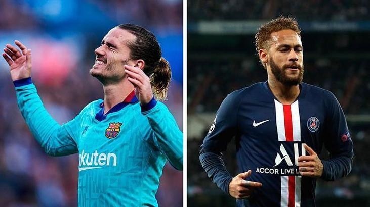 Dev takas hamlesi: Neymar & Griezmann