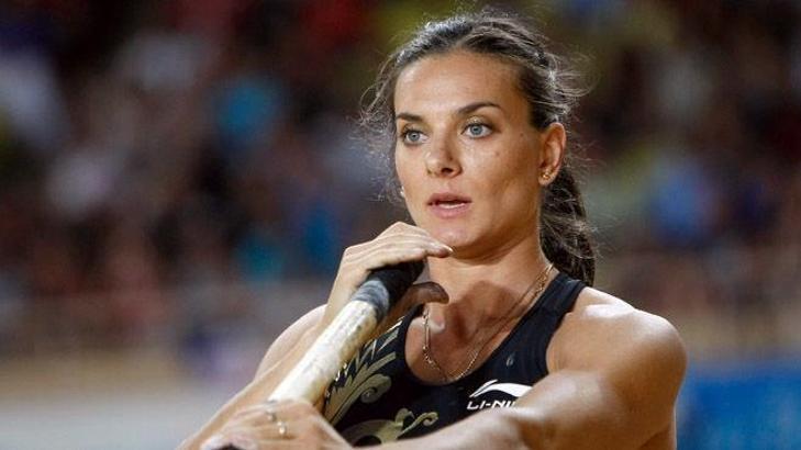 Isinbayeva sahnede