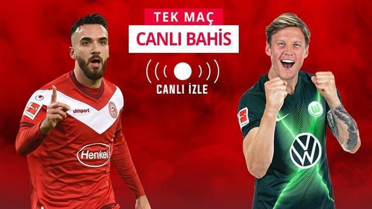 Fortuna Düsseldorf-Wolfsburg maçına Misli.com'da canlı oyna!