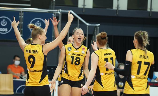 VakıfBank, Fenerbahçe Opet'e set vermedi: 3-0