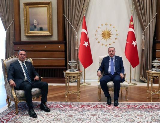 Ali Koç, Cumhurbaşkanı Erdoğan'ı ziyaret etti