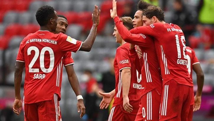 Bayern Münih, Eintracht Frankfurt engelini 5 golle geçti